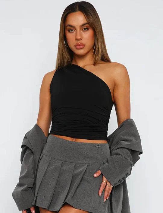 Ivy | One-shoulder Top