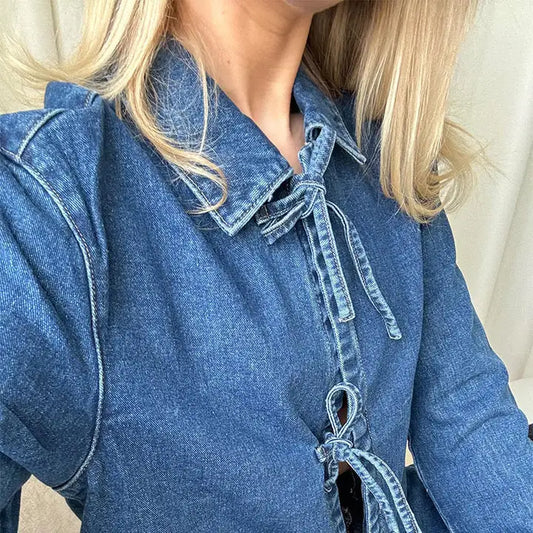 Zina | Denim blouse