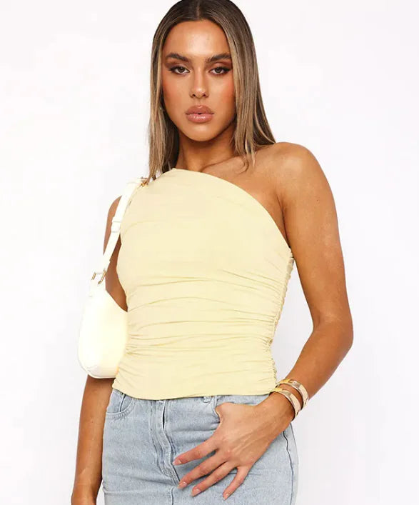 Ivy | One-shoulder Top