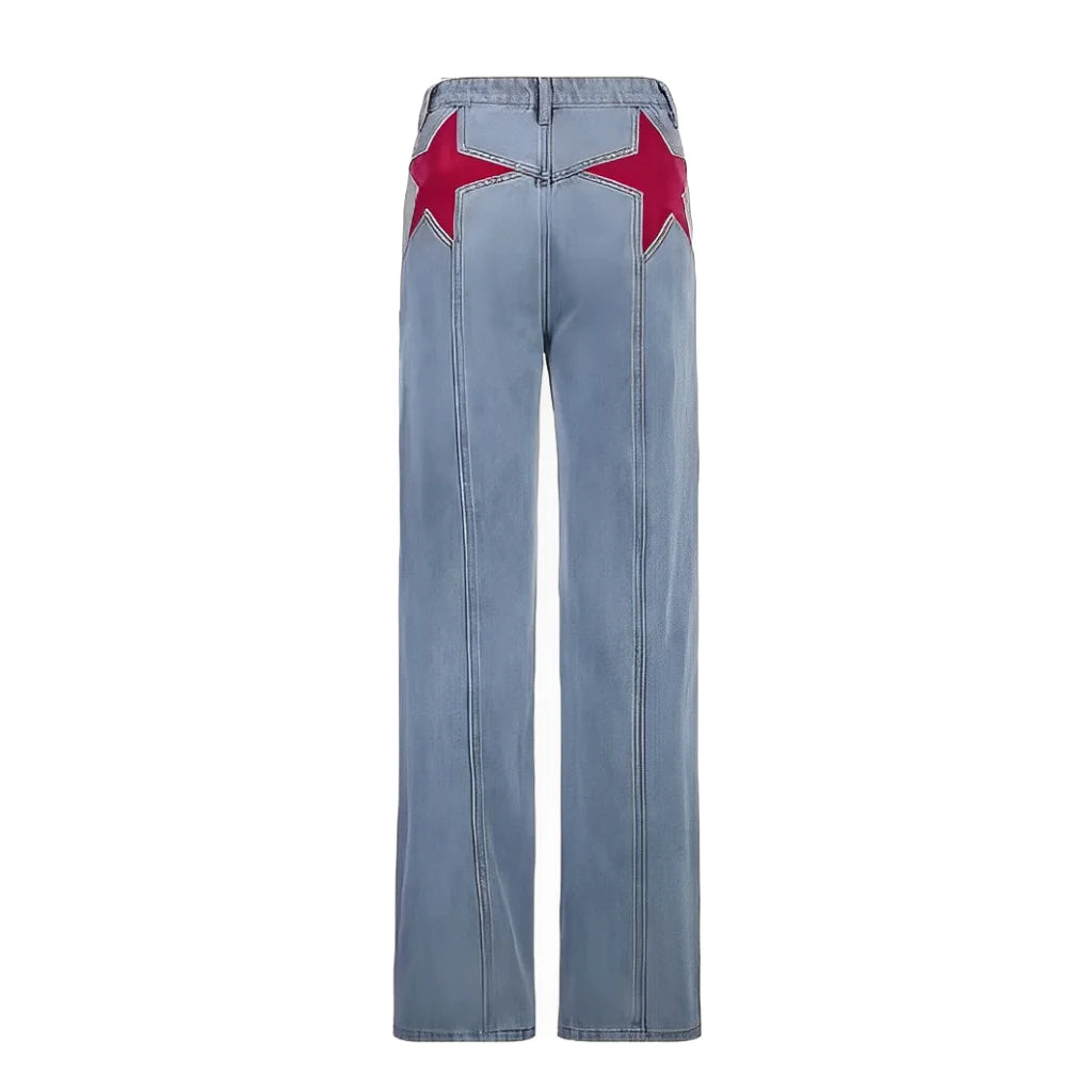 Zaya | Star Red Jeans